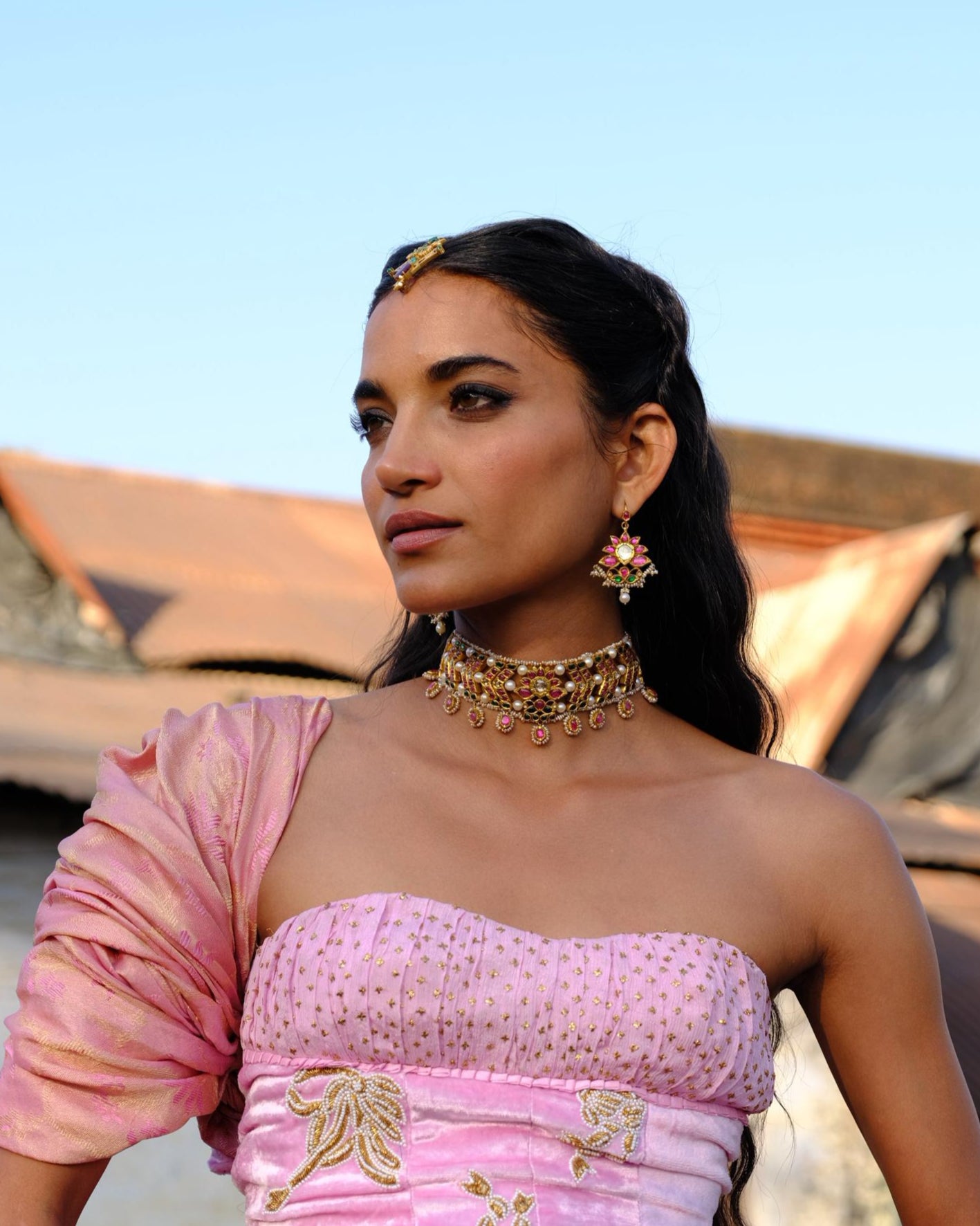 CHANDRAMA | EARRINGS Collection | Vasundhra Raj Luxury Jewellery